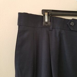 Stafford Men's Navy Blue Dress Trousers 40x32